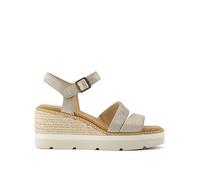 TOMS Darya Leather Women's Champagne Sandals - UK 8 / EU 42 / US 10