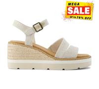 Toms Darya Womens Sandals Wedge Platform Summer Beach Dressy Sandals Natural