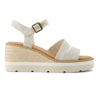Toms Darya Womens Wedge Sandals | Slip On Shoes | Natural | UK Size 8