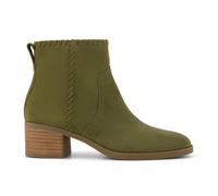 Toms Delilah Womens Heeled Boots | Slip On Shoes | Khaki | UK Size 6