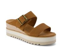 Toms Diana Leather Womens Brown Sugar Sandals - Size UK 7