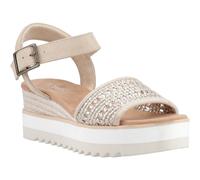 Toms Diana Leather WoMens Champagne Sandals - Beige - Size UK 6