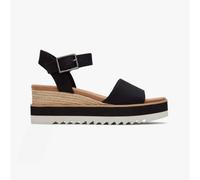 Toms Diana Womens Polyester Buckle Comfort Sandals Wedge
