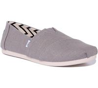 Toms 10017741 Alpargata Heritage Elastic Womens Trainers Light Grey UK 3 - 8