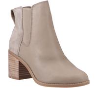 Toms Evelyn Leather WoMens Natural Boots - Size UK 4