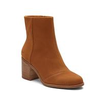 TOMS Women's Evelyn Mid Calf Boot, Tan Leather, 4 UK