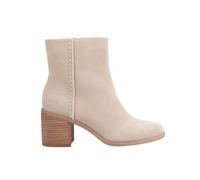 Toms Evelyn Womens Zip Boots | Slip On Shoes | Natural | UK Size 8
