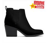 Toms Everly Womens Casual Fashion Designer Formal Ankle Boots Black