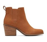 Toms Everly Women's Heeled Boots Tan Leather Size UK 4-10