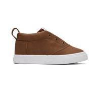 TOMS Fenix Mid Lace-Up Sneaker, Toffee Microsuede, 6 UK Child