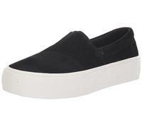 TOMS Fenix Platform Slip-On Sneaker, Black Suede