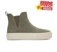 Toms Women's Fenix Flat Ankle Boots 4 (36.5) Grey