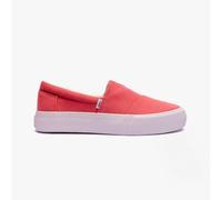 TOMS FENIX PLATFORM Womens Slip-On Trainers Pink - UK 4
