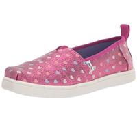 TOMS Girl's Alpargata' Loafer, Pink Fuchsia, 1 UK