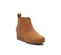 TOMS Clare Boot, Tan PU Nubuck Faux Leather, 3 UK