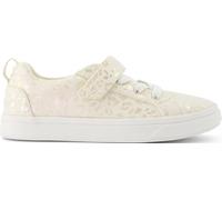 TOMS Girls Cruz Lace-up Hook and Loop Sneaker, Natural, 5 UK