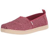 TOMS Girl's Glitter AlpargataLoafer Flat