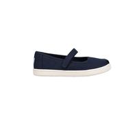 TOMS Girl's Mary Jane Flat, Navy, 3 UK Child