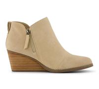 Toms Goldie Womens Wedge Boots | Slip On Shoes | Sand | UK Size 6
