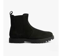 TOMS GRIFFIN Mens Casual Pull-On Chelsea Boots -Black