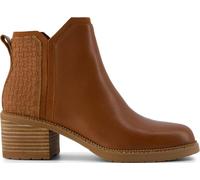 TOMS Hailey Leather Women's Beige Boots