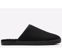 TOMS Men's Harbor Slipper, Black, 7 UK