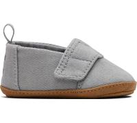 TOMS Baby Girls Crib Alpargata Flat Sandal, Ultimate Grey Vintage Twill, 3 UK Child