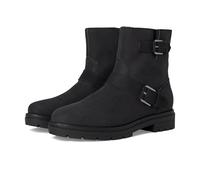 TOMS Ionie Moto Nubuck Leather Women's Black Boots - UK 6