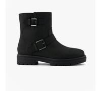 TOMS IONIE MOTO Womens Ankle Boots Black - UK 4