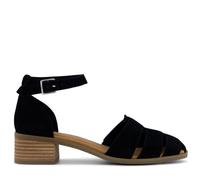 TOMs Jaclyn Fisherman Sandals BLACK SIZE 3