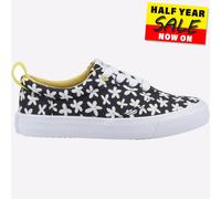 Toms Fenix Lace Up Kids Girls | Slip On Shoes | Black | UK Size 11