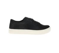TOMS Kameron Lace-Up Leather Women's Black Metallic Trainers - UK 8