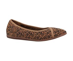 Toms Katie 100% Cotton Women's Brown Flats UK 7