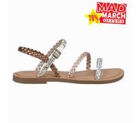 Toms Kira Womens Sandals Summer Beach Footwear Metallic Multicolour