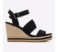 Toms Madelyn Sandals Womens | Slip On Shoes | Black | UK Size 4