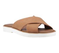 Toms Mae Crossover Leather WoMens Brown Sandals - Size UK 4