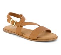Toms Mar Leather Womens Brown Sugar Sandals - Size UK 7