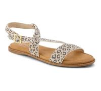 Toms Mar Leather Women's Oatmeal Sandals UK 8