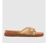 TOMS Marin Slide Sandals in Beige Multi UK 4 (EU 36½)