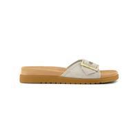 Toms Marin Slide Textile Women's Natural Sandals UK 3