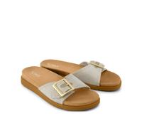 TOMS Marin Slide Textile Women's Natural Sandals