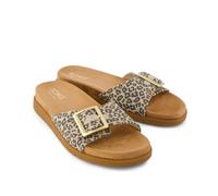 (, ) TOMS Marin Slide Women's Leopard Sandals