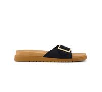 Toms Marin Slide Womens Sliders Black Textile - Size UK 3