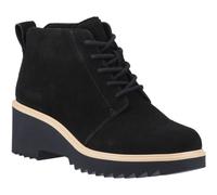 Toms Maude Leather WoMens Black Boots - Size UK 4