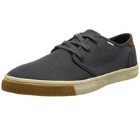 TOMS MEN CARLO Dark Slate Heritage Canvas UK7