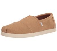 TOMS Men's ALP FWD Espadrille Loafer Flat, Doe Washed Recycled Cotton Canvas, 13 UK