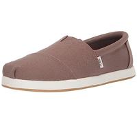 TOMS Men's ALP FWD Espadrille Loafer Flat, Taupe Grey Recycled Cotton Canvas , 13 UK