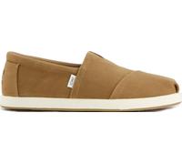 TOMS Men's ALP FWD Loafer Flat, Toffee Recycled Cotton Waxed Canvas, 9.5 UK