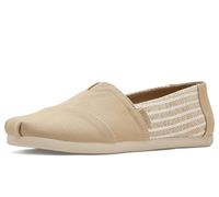 TOMS Men's Alpargata Classic Espadrille Loafer Flat, Oatmeal Nautical Stripe, 8.5 UK