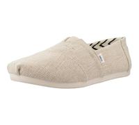 TOMS Men's Alpargata Classic Slip-on Espadrille, Textile Upper Natural
